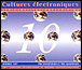 CD cover Cultures electroniques 10