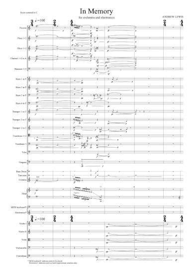 In Memory score